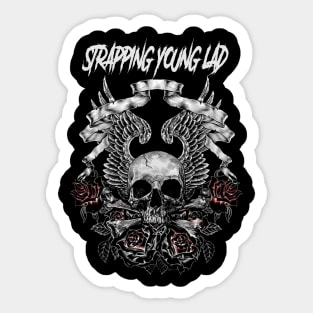 STRAPPING YOUNG LAD MERCH VTG Sticker